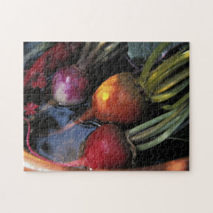 Farbenfrohe Wurzelgemüse Puzzle