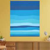 Farbenfrohe Wüste7 Leinwanddruck (Insitu (Wohnzimmer))