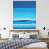 Farbenfrohe Wüste7 Leinwanddruck (Insitu (Schlafzimmer))