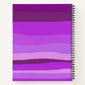 Farbenfrohe Wüste9 Notizblock (Rückseite)