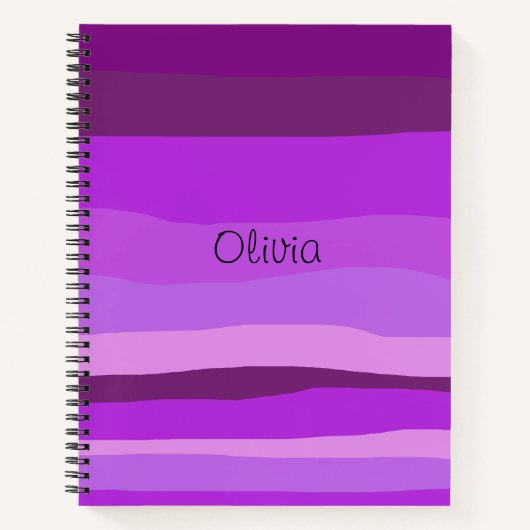 Farbenfrohe Wüste9 Notizblock (Vorderseite)