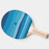 Farbenfrohe Wüste Tischtennis Schläger (Seitenansicht)