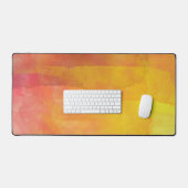 Farbenfrohe Wüste Tone Wasserfarbe Schreibtischunterlage (Tastatur & Maus)