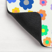 Farbenfrohe Y2K-Blume-Indie-Muster Mousepad (Ecke)