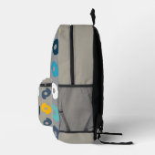 Farbenfrohe Yin-Yang-Muster Bedruckter Rucksack (Rechts)