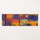 Farbenfrohe Yoga Mat Yogamatte (Vorderseite (Horizontal))