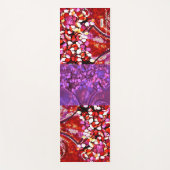 Farbenfrohe Yoga Mat Yogamatte (Vorderseite)