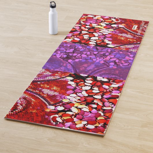 Farbenfrohe Yoga Mat Yogamatte (Beispiel)