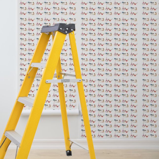 Farbenfrohe Yoga-Übungen für Peel- und Stick-Tapet Tapete (Peel and Stick Wallpaper Colorful Yoga Exercise Wallpaper
)