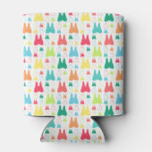 Farbenfrohe Zähne Dosenkühler (Rückseite)