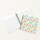 Farbenfrohe Zähne Notizblock (Innenseite)