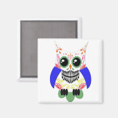 Farbenfrohe Zauber Magnet (Vorderseite/Rückseite)