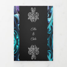 Farbenfrohe Zauberhochzeit