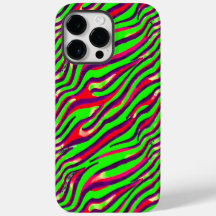 Farbenfrohe Zebra-Druckleiste Abstraktes Muster