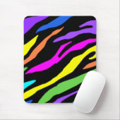 Farbenfrohe Zebra Muster - Mousepad (Mit Mouse)