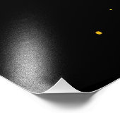 Farbenfrohe Zebrakunst Fotodruck (Ecke)