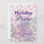 Farbenfrohe Zeit zum Trinken Champagner Corporate Einladung (Rückseite)