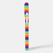 farbenfrohe, zeitgenössische Streifen Case-Mate iPhone Hülle (Rückseite / Links)