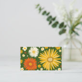 Farbenfrohe Zeitschriften Deep Green Social Media  Visitenkarte (Stehend Vorderseite)