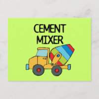 Farbenfrohe Zementmischung