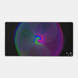 Farbenfrohe, zentrierte geometrische Mouse Pad Mat Schreibtischunterlage