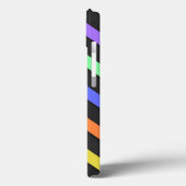 Farbenfrohe Zickzack Coole Summer Fun Muster Monog Case-Mate iPhone Hülle (Rückseite / Links)