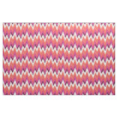 Farbenfrohe Zickzack Kat-Tribal-Muster Stoff (Yard (91,4 cm))