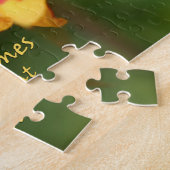 Farbenfrohe Zinnia-Blume-Puzzle Puzzle (Seite)