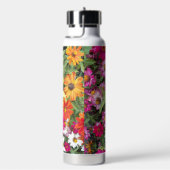Farbenfrohe Zinnia Garden Trinkflasche (rechts)