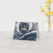 Farbenfrohe Zitrone Karte (Gelbe Blume)