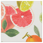 Farbenfrohe Zitrusfrüchte Stoff (Nahaufnahme)