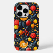 Farbenfrohe Zitrusfrüchte und Berries Case-Mate iPhone Hülle (Rückseite)