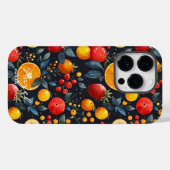 Farbenfrohe Zitrusfrüchte und Berries Case-Mate iPhone Hülle (Rückseite (Horizontal))