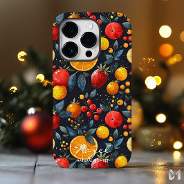 Farbenfrohe Zitrusfrüchte und Berries Case-Mate iPhone 14 Pro Hülle
