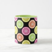 Farbenfrohe Zitrusscheiben Tasse (Zentrum)