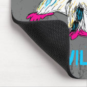 Farbenfrohe Zuckergrüse Moderne Kunst Personalisie Mousepad (Ecke)