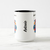 Farbenfrohe Zuckerhut Tasse (Zentrum)