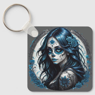 Farbenfrohe Zuckerkleidung Nr. 9 Glossy Poster Schlüsselanhänger