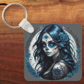 Farbenfrohe Zuckerkleidung Nr. 9 Glossy Poster Schlüsselanhänger (Vorderseite)