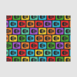 Farbenfrohe Zuckerkulptur Halloween-Party Geschenk Seidenpapier