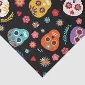 Farbenfrohe Zuckerkulpturen Halloween-Party Gesche Seidenpapier (Ausschnitt)