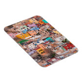 Farbenfrohe Zuhause auf dem Hügel Magnet (Rechte Seite)