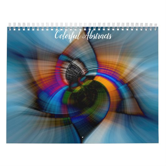 Farbenfroher Abstracts-Kalender Kalender (Titelbild)