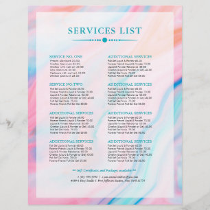 Farbenfroher abstrakter Hintergrund ähnlich wie Ac Flyer