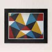 Farbenfroher Abstrakter Spaß schwer bunt Puzzle (Horizontal)