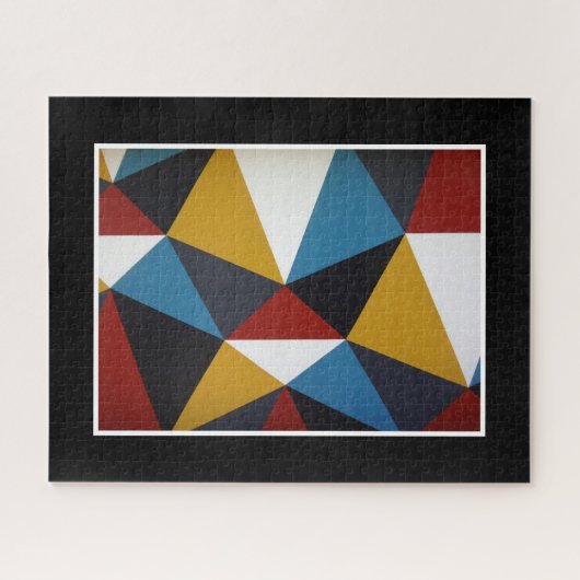 Farbenfroher Abstrakter Spaß schwer bunt Puzzle (Horizontal)