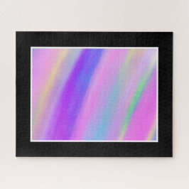 Farbenfroher Abstrakter Spaß schwer bunt Puzzle