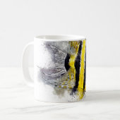 Farbenfroher AngelFisch Perfekt für Aquariumbesitz Kaffeetasse (Vorderseite Links)