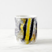 Farbenfroher AngelFisch Perfekt für Aquariumbesitz Kaffeetasse (Mittel)