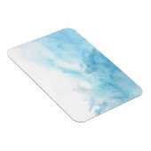 farbenfroher Aquarellhintergrund Magnet (Rechte Seite)